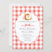Apple of Our Eye Baby Shower Invitation Einladung (Vorderseite)