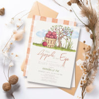 Apple of our Eye Basket & Tree Baby Shower