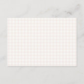 Apple Of Our Eye Girls Birthday Apple Picking Begleitkarte (Rückseite)