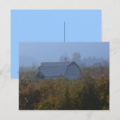 Apple Orchard Barn Postkarte (Vorne/Hinten)