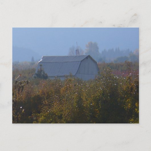 Apple Orchard Barn Postkarte (Vorderseite)