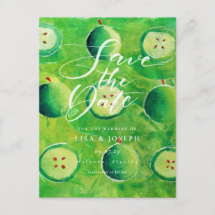 Apple Orchard Country Script Postkarte