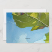 Apple Orchard Einladung (Rückseite)