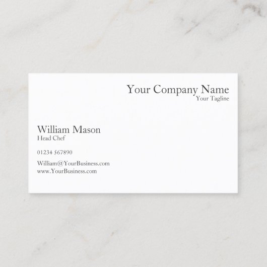 Apple Orchard Fotograf - Visitenkarte (Rückseite)