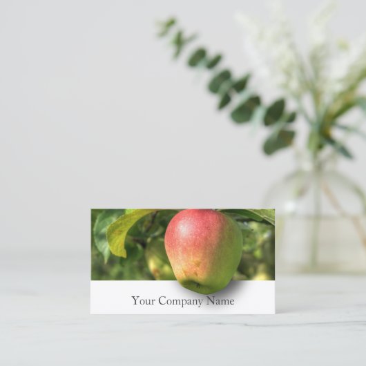 Apple Orchard Fotograf - Visitenkarte (Stehend Vorderseite)