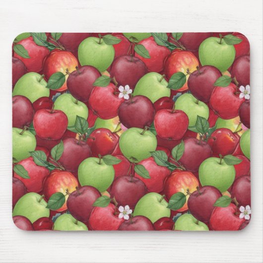Apple Orchard Harvest Mousepad (Vorne)