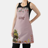 Apple Orchard Individuelle Name überall auf Print  Schürze (InSitu)