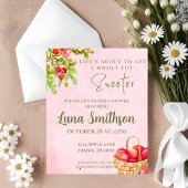 Apple Orchard Inspirierte Dusche Einladung