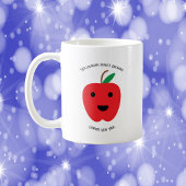 Apple Orchard Kawaii Red Personalize Kaffeetasse