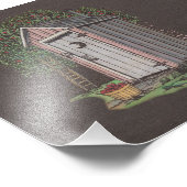 Apple Orchard Outhouse Fotodruck (Ecke)