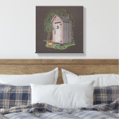 Apple Orchard Outhouse Leinwanddruck (Insitu (Schlafzimmer))