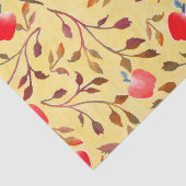 Apple Orchard Red Seidenpapier (Detail)