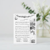 Apple Orchard Song Postkarte (Stehend Vorderseite)