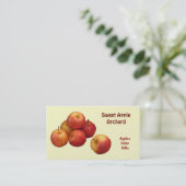 Apple Orchard Visitenkarte (Stehend Vorderseite)