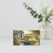 Apple Orchard Visitenkarte (Stehend Vorderseite)