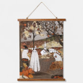 Apple Orchard Wandteppich Mit Holzrahmen (Vorderseite)