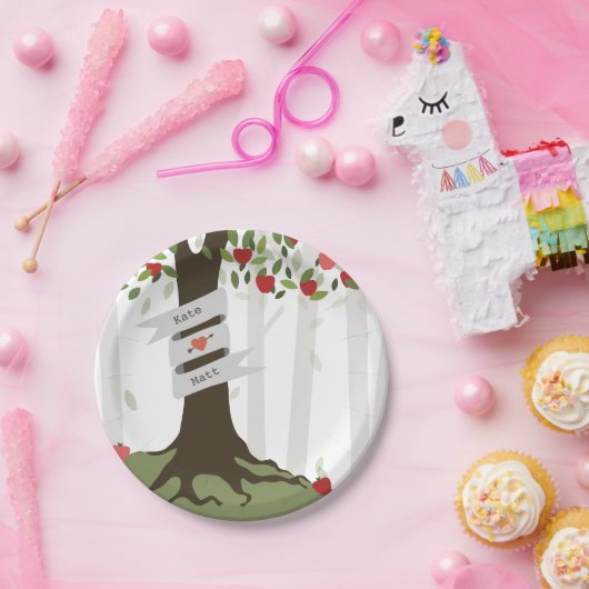 Apple Orchard Wedding Pappteller (Party)