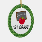 Apple-Ornament-Geschenk der 1. Klasse Keramikornament (Rechts)