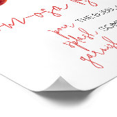 Apple Our Eye Baby Dusche Mama Osa Bar Poster (Ecke)