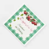 Apple Our Eye Birthday Napkins Serviette (Ecke)