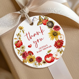 Apple Our Eye Wreath Fall Baby Duschgeschenk Geschenkanhänger