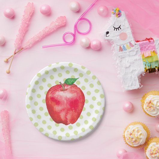 Apple Pappteller (Party)