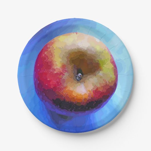 APPLE PAPPTELLER (Vorderseite)