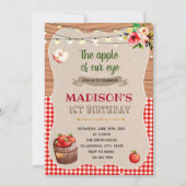 Apple-Party Einladung (Vorderseite)