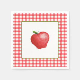 Apple Party Napkin Serviette