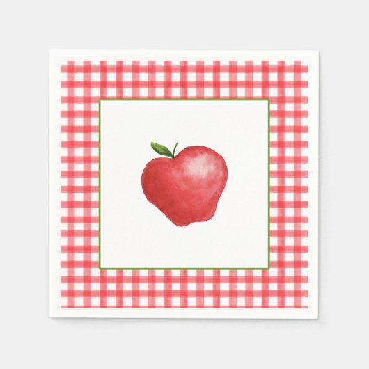 Apple Party Napkin Serviette (Vorderseite)