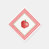 Apple Party Napkin Serviette (Ecke)