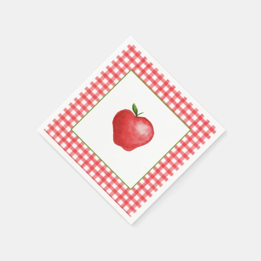 Apple Party Napkin Serviette (Ecke)
