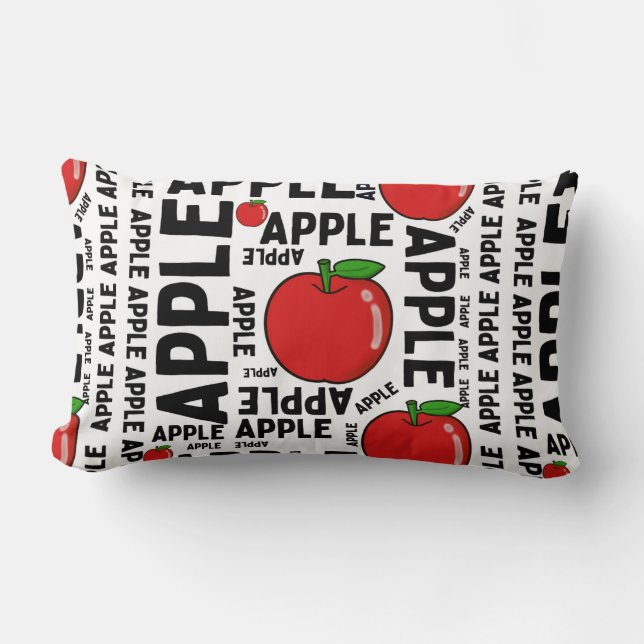 APPLE PATTERN LENDENKISSEN (Vorderseite)