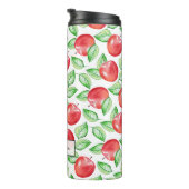 Apple Pattern Personalisiert Teacher Thermosbecher (Nach rechts gedreht)