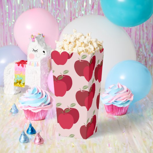 Apple Pattern Popcorn Gefälligkeitsbox für Party G Geschenkschachtel (Party)
