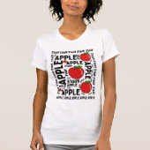 APPLE PATTERN T-Shirt (Vorderseite)
