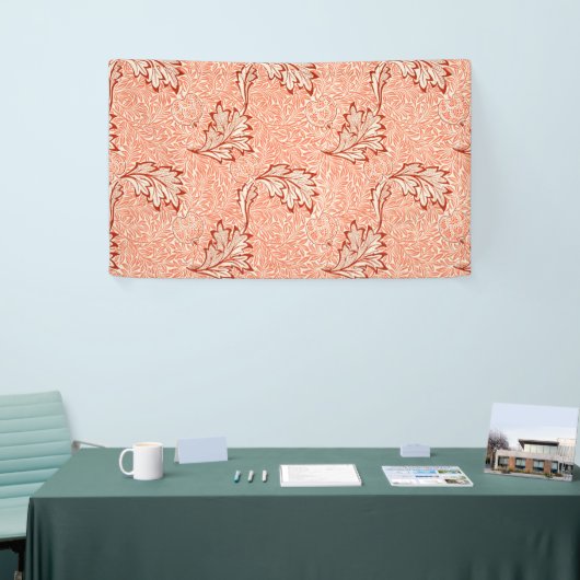 Apple Pattern (von William Morris) Banner (Messeveranstaltung)