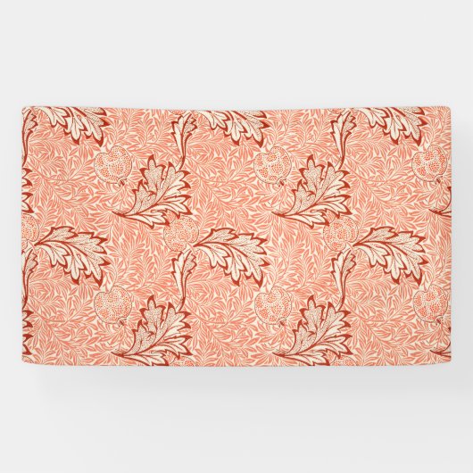 Apple Pattern (von William Morris) Banner (Horizontal)