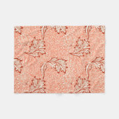 Apple Pattern (von William Morris) Fleecedecke (Vorderseite (Horizontal))