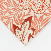 Apple Pattern (von William Morris) Fleecedecke (Ecke)