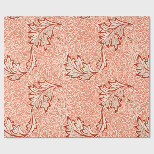 Apple Pattern (von William Morris) Geschenkpapier (Flach)