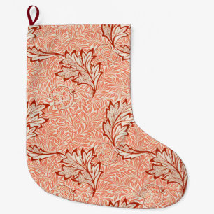 Apple Pattern (von William Morris) Großer Weihnachtsstrumpf
