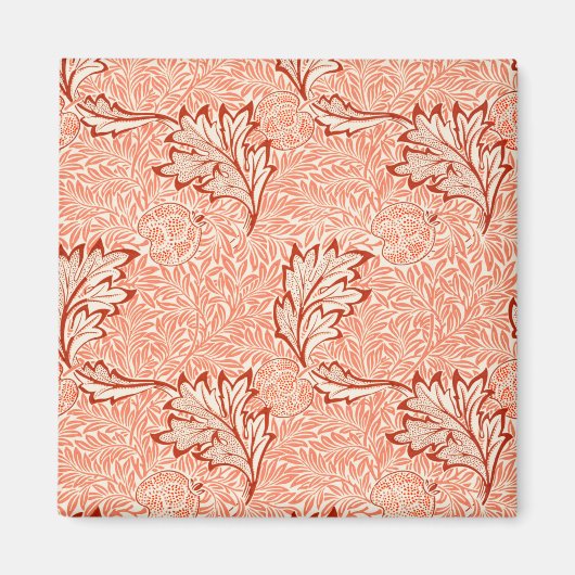 Apple Pattern (von William Morris) Magnet (Vorne)