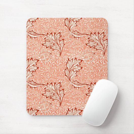 Apple Pattern (von William Morris) Mousepad (Mit Mouse)