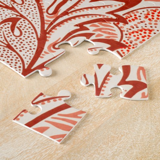 Apple Pattern (von William Morris) Puzzle (Seite)