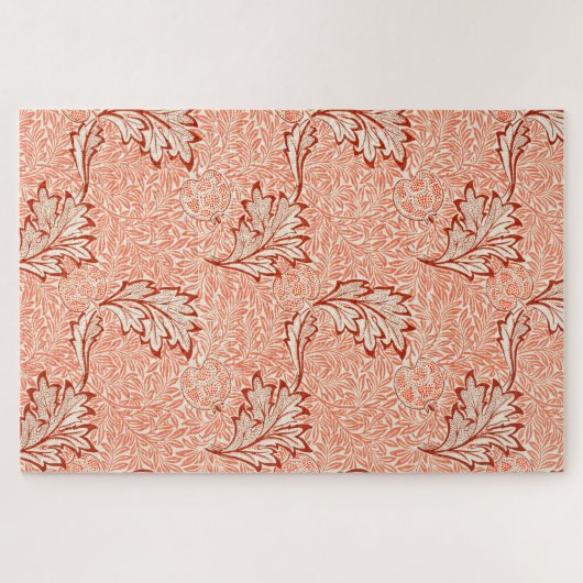 Apple Pattern (von William Morris) Puzzle (Horizontal)