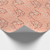 APPLE PATTERN William Morris GIFT WRAPPT Geschenkpapier (Ecke)