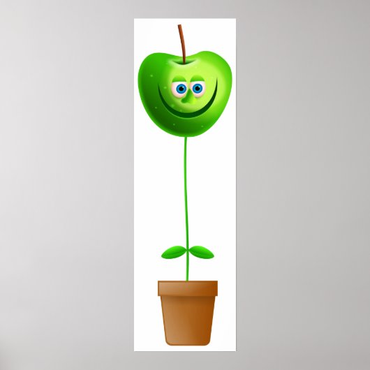 Apple-Pflanze Poster (Vorne)