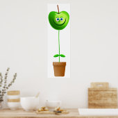 Apple-Pflanze Poster (Küche)