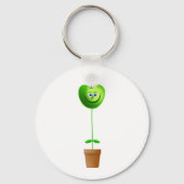 Apple-Pflanze Schlüsselanhänger (Vorderseite)